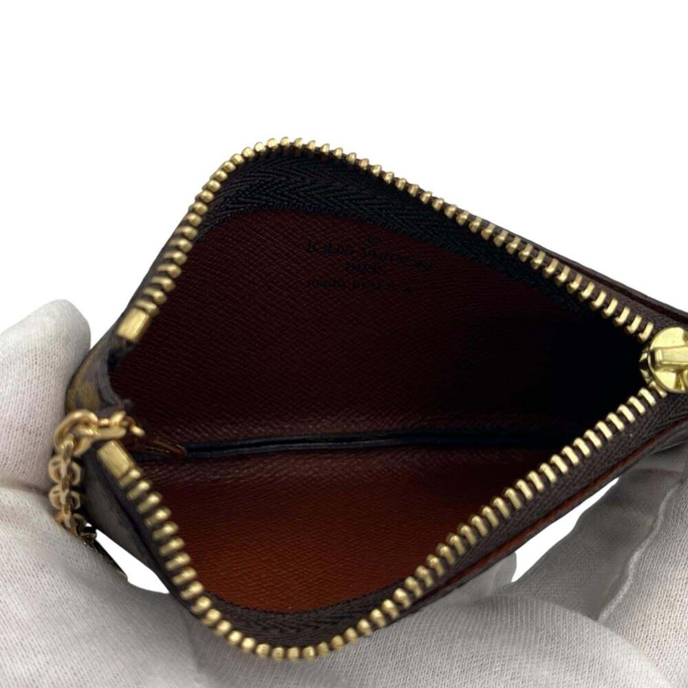 LOUIS VUITTON Brown Monogram Canvas Pochette Mini Bag - Picture 7 of 9